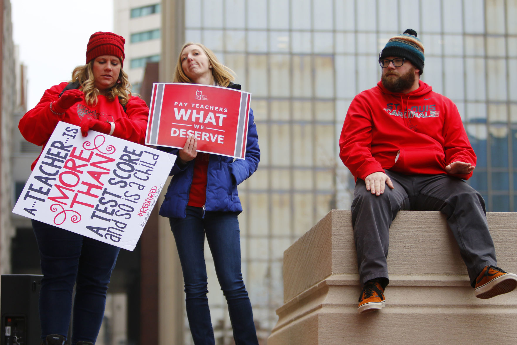 Gallery: Red for Ed Action Day